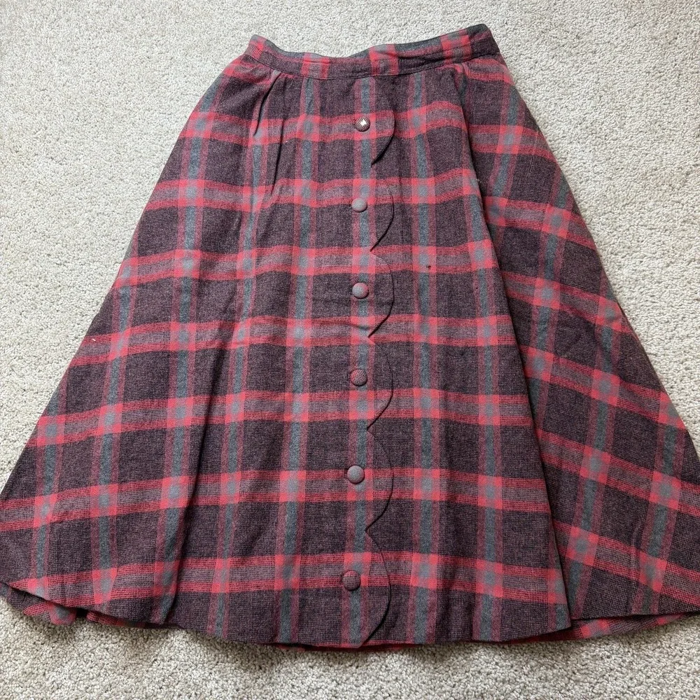 Vintage Skirt Womens 28